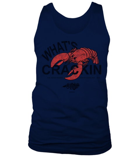 Whats Crackin Lobster Outer Banks NC OBX Vintage Tank Top Unisex