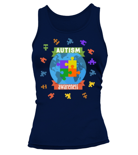 Autism Awareness Month Tank top Woman