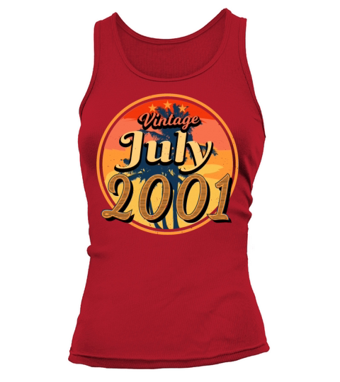 Birth Month July 2001 Tank top Woman