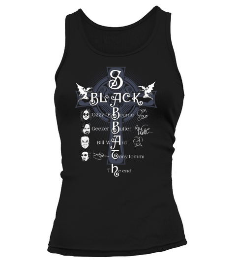 Black Sabbath Ozzy Osbourne Geezer Butler Bill Ward Tank top Woman