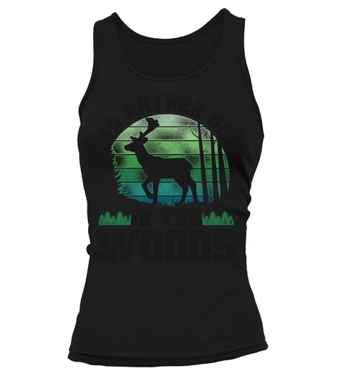Buck Deer Hunting Hunter Vintage Tank top Woman