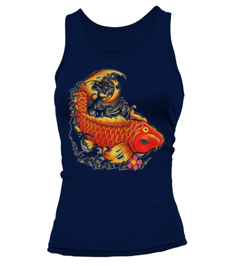 Carp Tattoo Tank top Woman