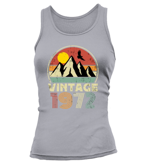 Funny Birthday Born in 1972 Limited Edition Tank top Woman