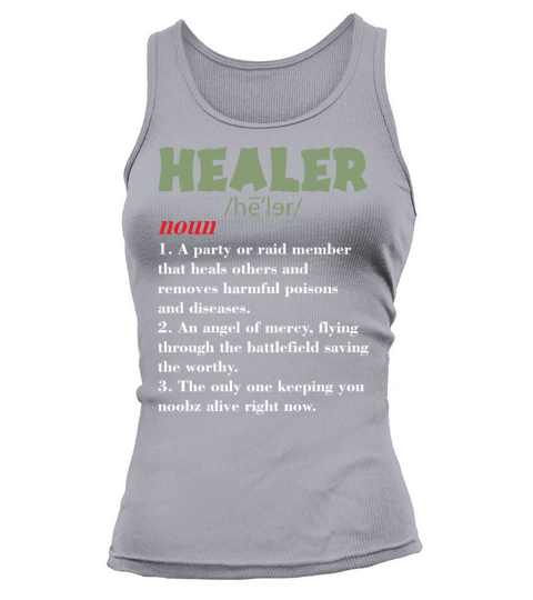 Healer A Party Or Raid Member That Heals Others Tank top Woman