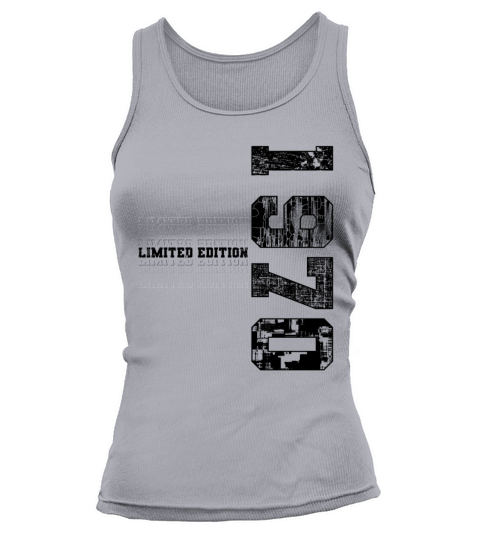 Limited Edition 1970 Vintage 1970 Birthday Gift Tank top Woman