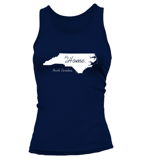 My Home T Shirt, North Carolina   NC, White Tank top Woman