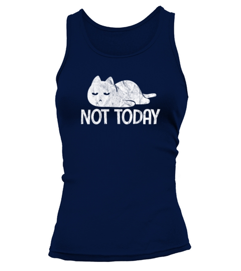 Not Today Cat Vintage Tank top Woman