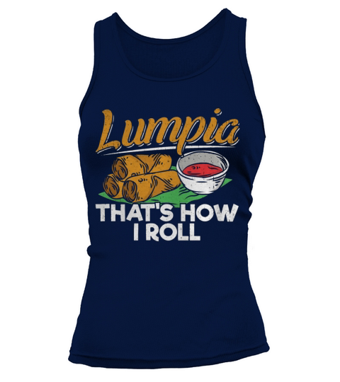 Philippines Filipino Lumpia Spring Roll Christmas Tank top Woman