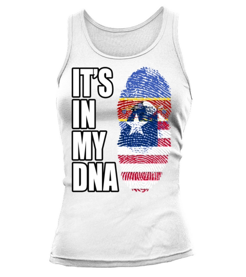 Swazi And Liberian Vintage Heritage DNA Flag Tank top Woman