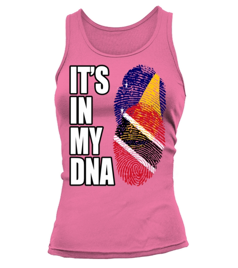 Tokelauan And Trinidad Tobago Mix Heritage DNA Fla Tank top Woman