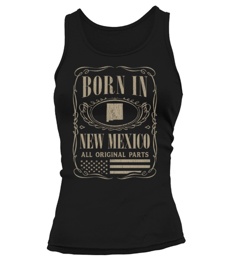 Vintage America US States Born New Mexico Tank top Woman