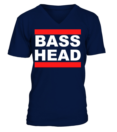 Bass Head V-Neck T-shirt