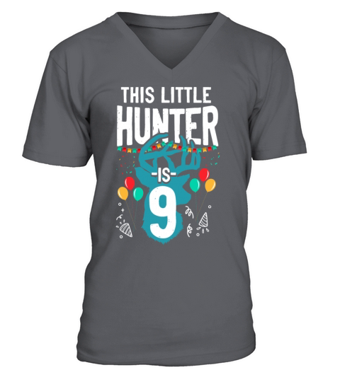 Buck Deer Hunting Hunter Kid V-Neck T-shirt