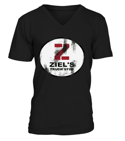 Buddy Thunderstruck - Ziels Truck Stop V-Neck T-shirt