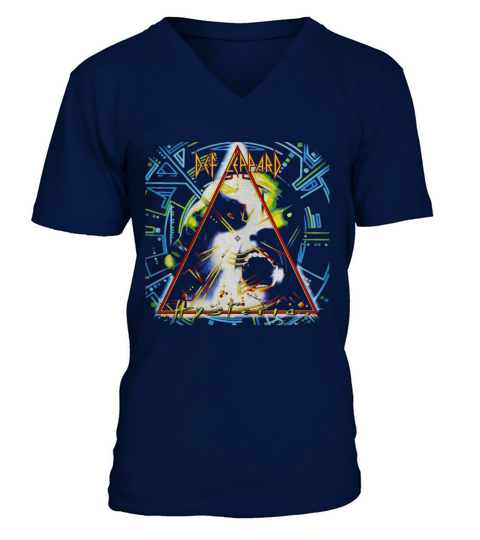 Def Leppard - Hysteria T-Shirt V-Neck T-shirt