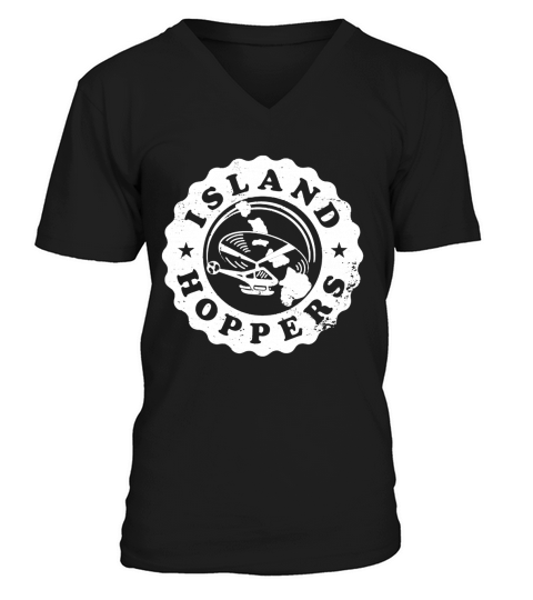 Island Hoppers V-Neck T-shirt
