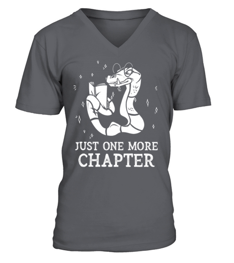 Just One More Chapter I Promise Reading V-Neck T-shirt