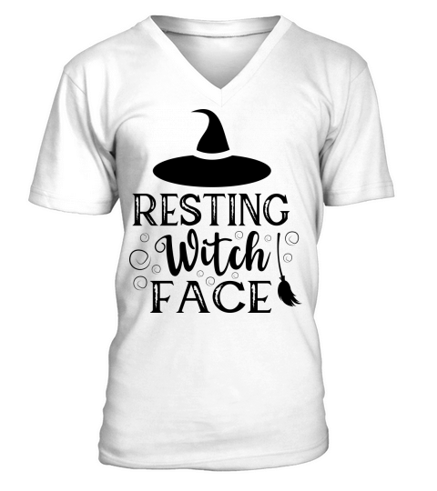Resting witch face V-Neck T-shirt