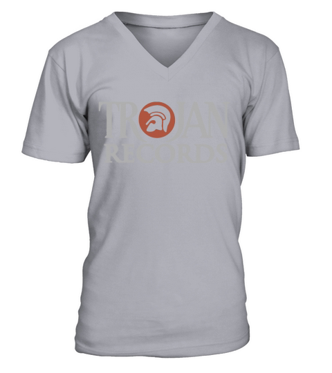 TROJAN RECORDS SIMPLE V-Neck T-shirt