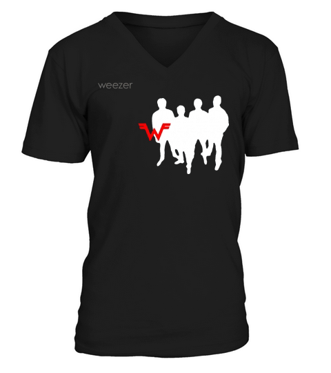 Weezer V-Neck T-shirt
