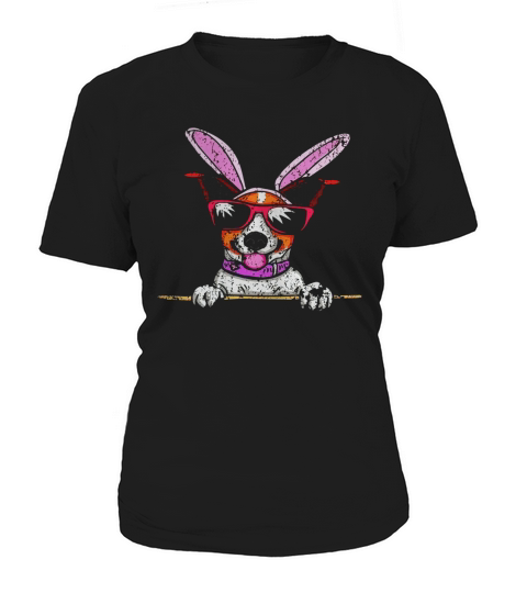 Easter T Shirt Jack Russell Terrier Shirt Men Women Kids Black Youth B07b6f347w 1 Women's T-Shirt