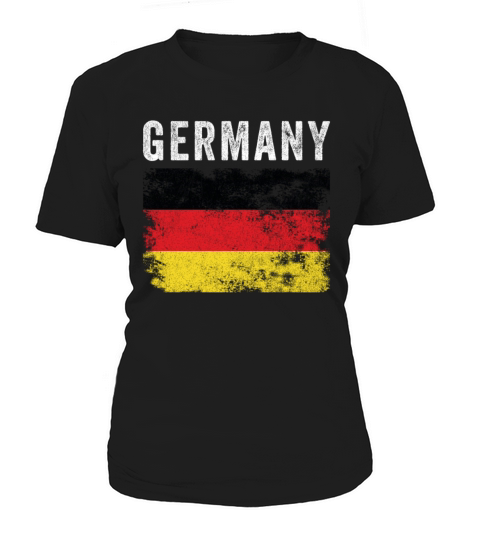 Germany Flag Distressed - German Flag Women's T-Shirt