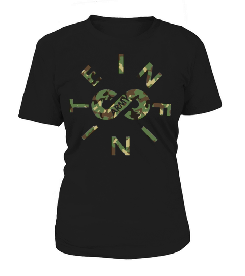Infinite Lists Army Camo Women's T-Shirt