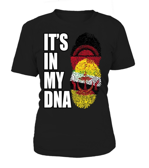 Malawian And Bruneian Mix Heritage DNA Flag Women's T-Shirt