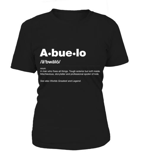 Mens Funny Dictionary Definition Fathers Day Gift Grandpa Abuelo T-Shirt Women's T-Shirt