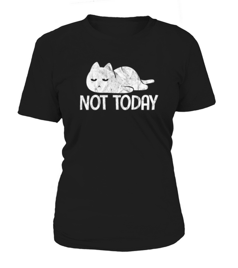 Not Today Cat Vintage Women's T-Shirt