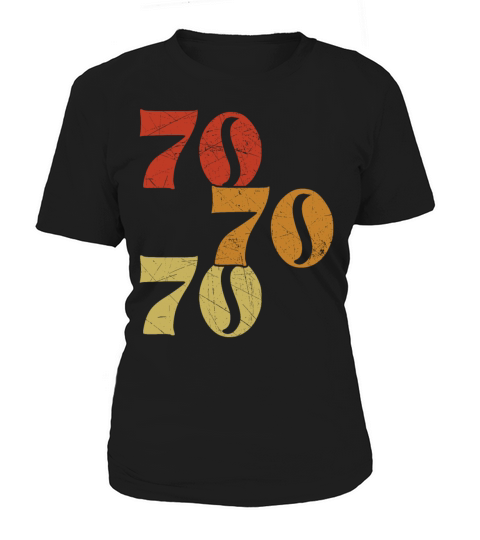 Retro 70s 1970 Vintage Seventies Party 1970s Women's T-Shirt