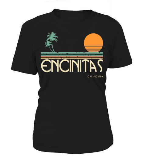 Vintage Encinitas California Women's T-Shirt