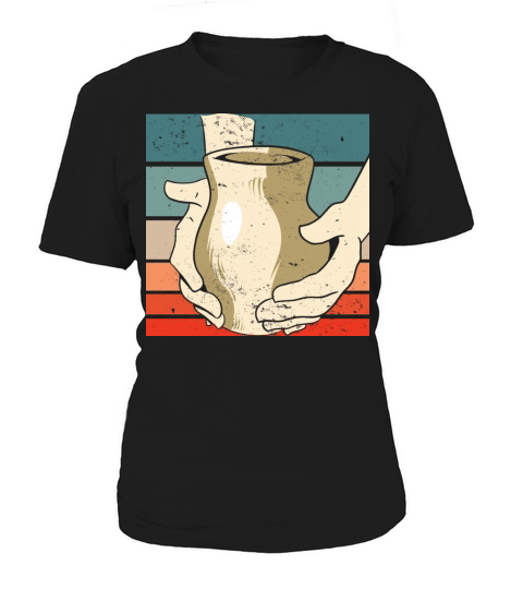 Vintage Pottery Ceramics Clay Sculptors Women's T-Shirt