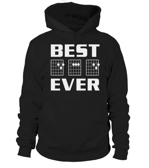 Mens Best Dad Ever Guitar Chords for Musician Father T-Shirt Hoodie Unisex