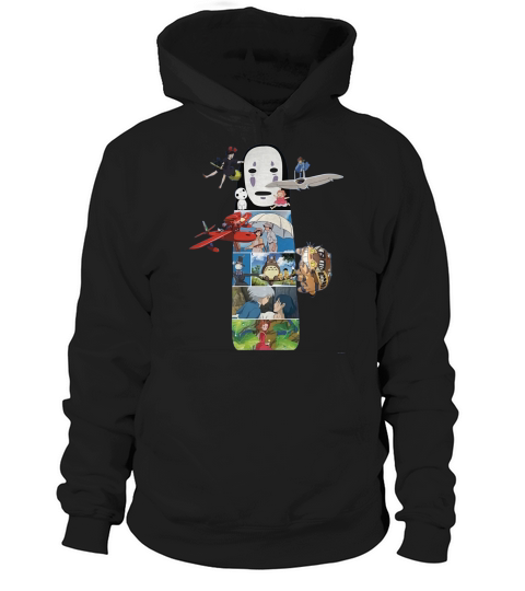 No Face-hayao Miyazaki Films Hoodie Unisex