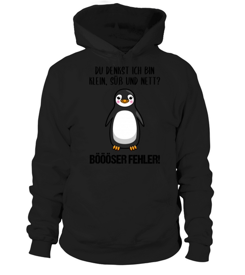 Penguin Small Sweet Nice Funny Quote Gift Hoodie Unisex