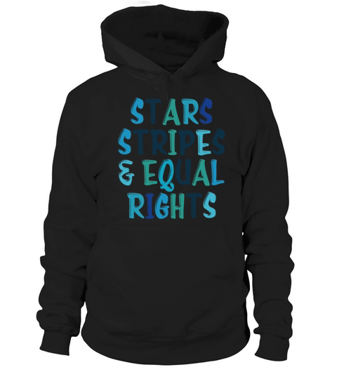 Stars Stripes And Equal Rights Pro Choice Roe v Wa Hoodie Unisex