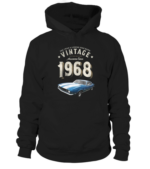 VINTAGE CAMARO 1968 SHIRT Hoodie Unisex