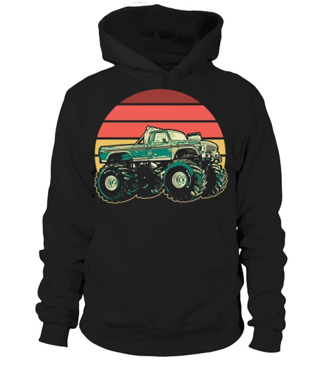 Vintage Monster Truck Owner Driver Hoodie Unisex