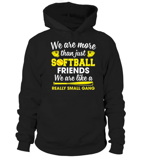 We Are More Than Just Softball Friends Hoodie Unisex