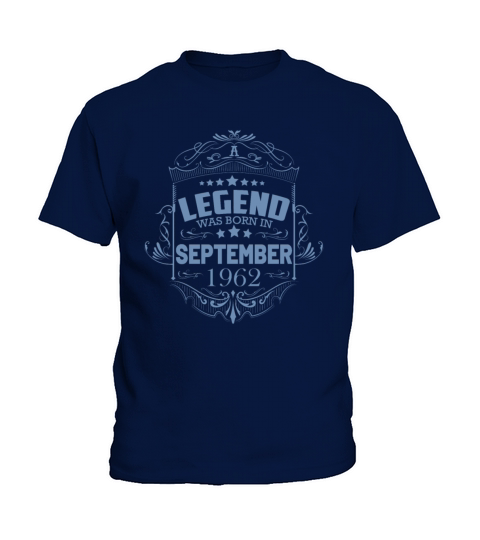 60th Birthday September 1962 Gift Ideas Kids T-Shirt