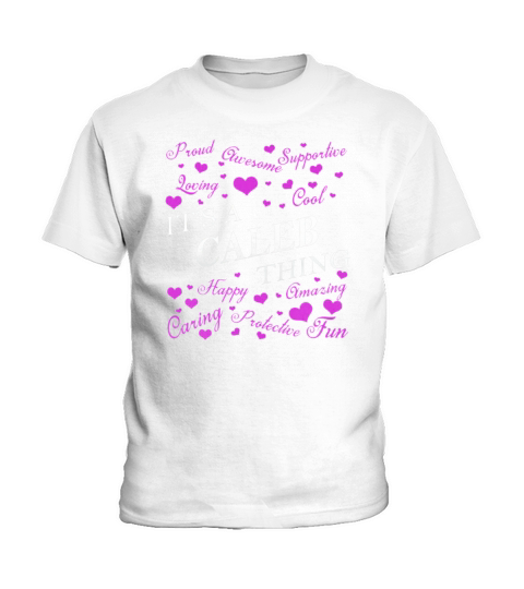 CALEB Shirts - Its a CALEB Thing Name Shirts Kids T-Shirt
