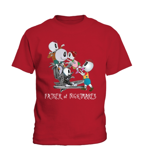 Jack Skellington Father Of Nightmares shirth Kids T-Shirt
