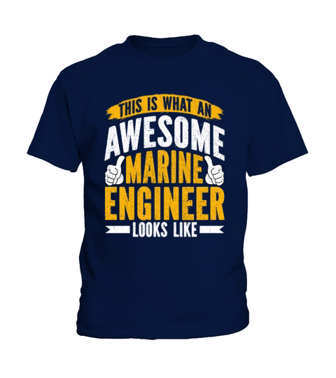 Marine Engineer - Funny Maritime Engineering Kids T-Shirt