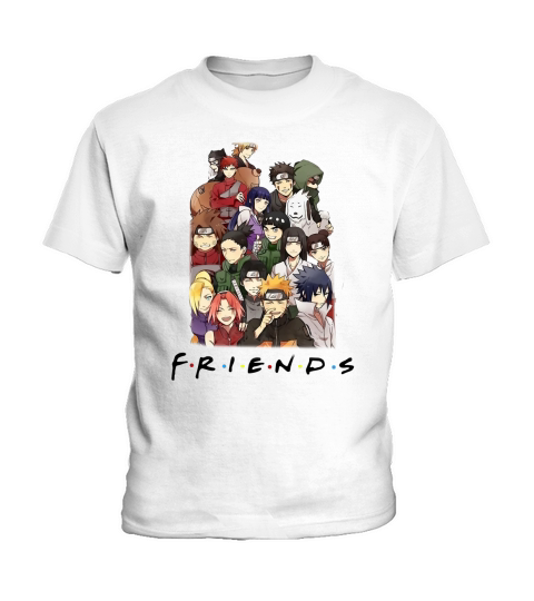 Naruto characters Friends Kids T-Shirt