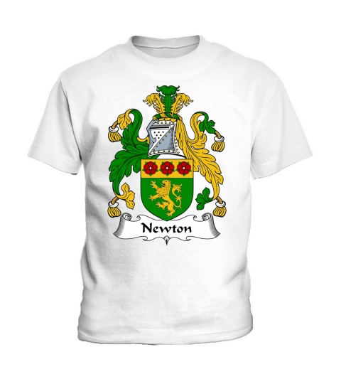 Newton Family Crest Scottish Family Crests Kids T-Shirt