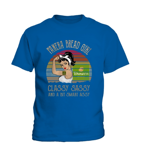 Panera Bread Girl Classy Sassy And A Bit Smart Assy Kids T-Shirt