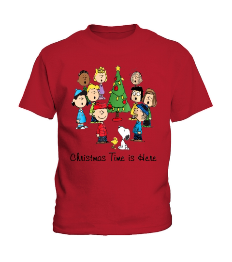 Peanuts Christmas Time Is Here shirt Kids T-Shirt