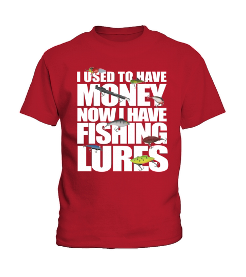 Quote Walleye Angler Fishing Lures shirt Kids T-Shirt