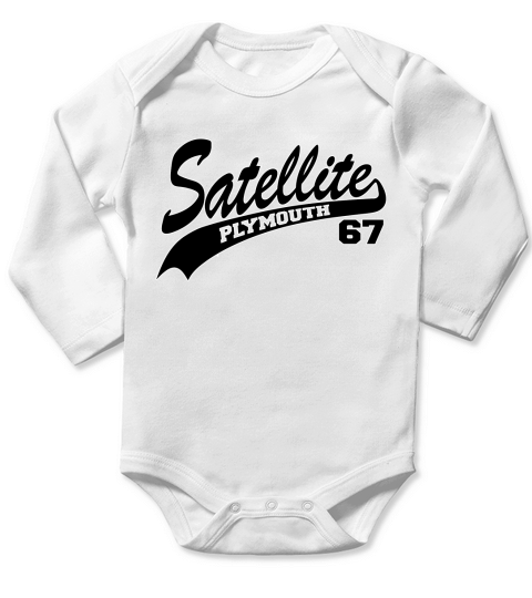 67 Plymouth Satellite LIMTED EDITION Long Sleeve Baby One-Piece